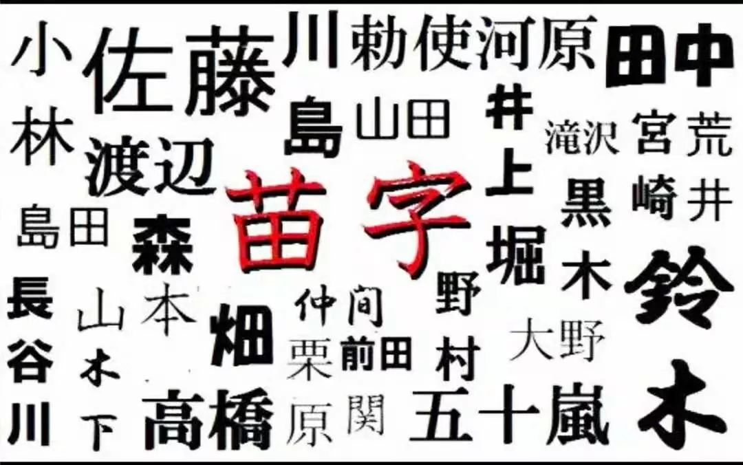 日本姓氏全部排名表及人数，2022日本姓氏大全前一百排名(附2022年最新排行榜前十名单)