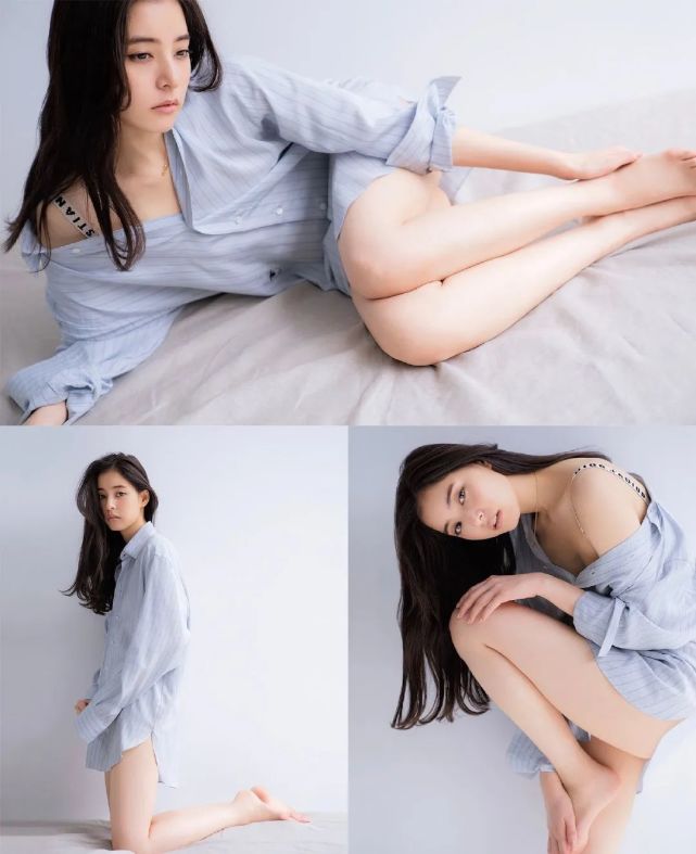 “宅男女神”新木优子爆照，穿裸色连衣裙大秀婀娜身材，又纯又欲