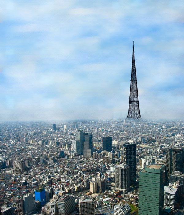 千岛之国—日本！地处环太平洋地震带，未来超高建筑多且体量巨大