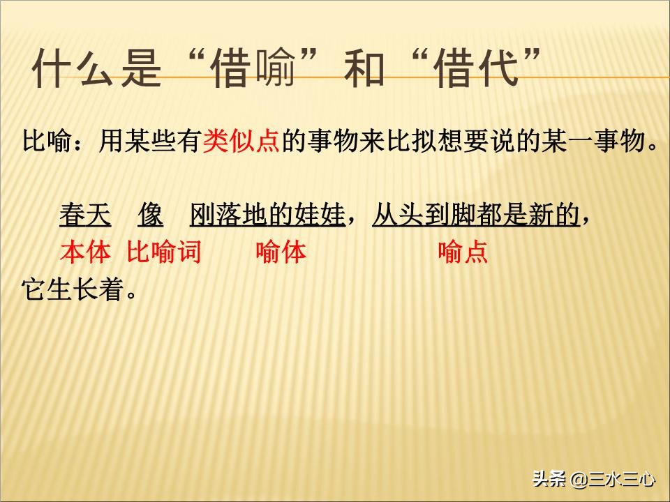 只需要簡單三步，你就能輕松區分借代和借喻，還不來圍觀么？