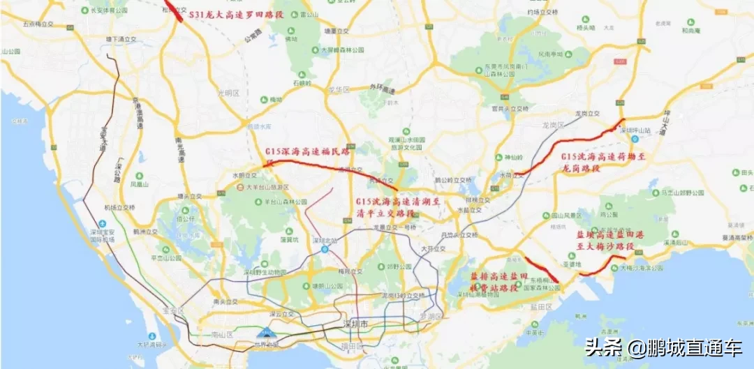 @深圳人，春節回鄉最全攻略之避堵指南！這些路線比導航更靠譜