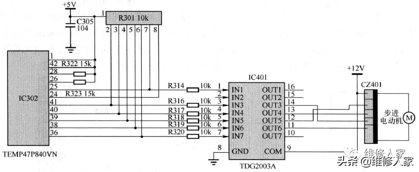 長虹KFR-28變頻空調器室內機控制板電路原理分析