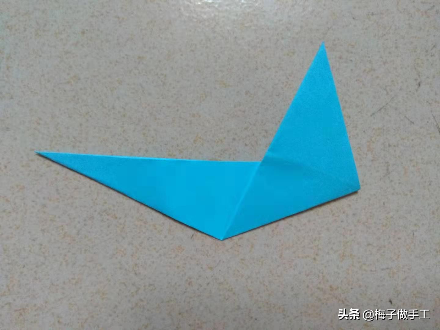 儿童手工折纸：套在手指上的龙爪子怎么折？给宝宝做个折纸玩具