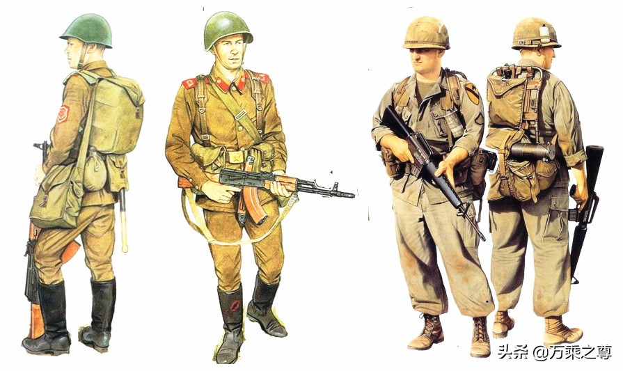 冷战时期美苏步兵装备对比，哪一方先进点？