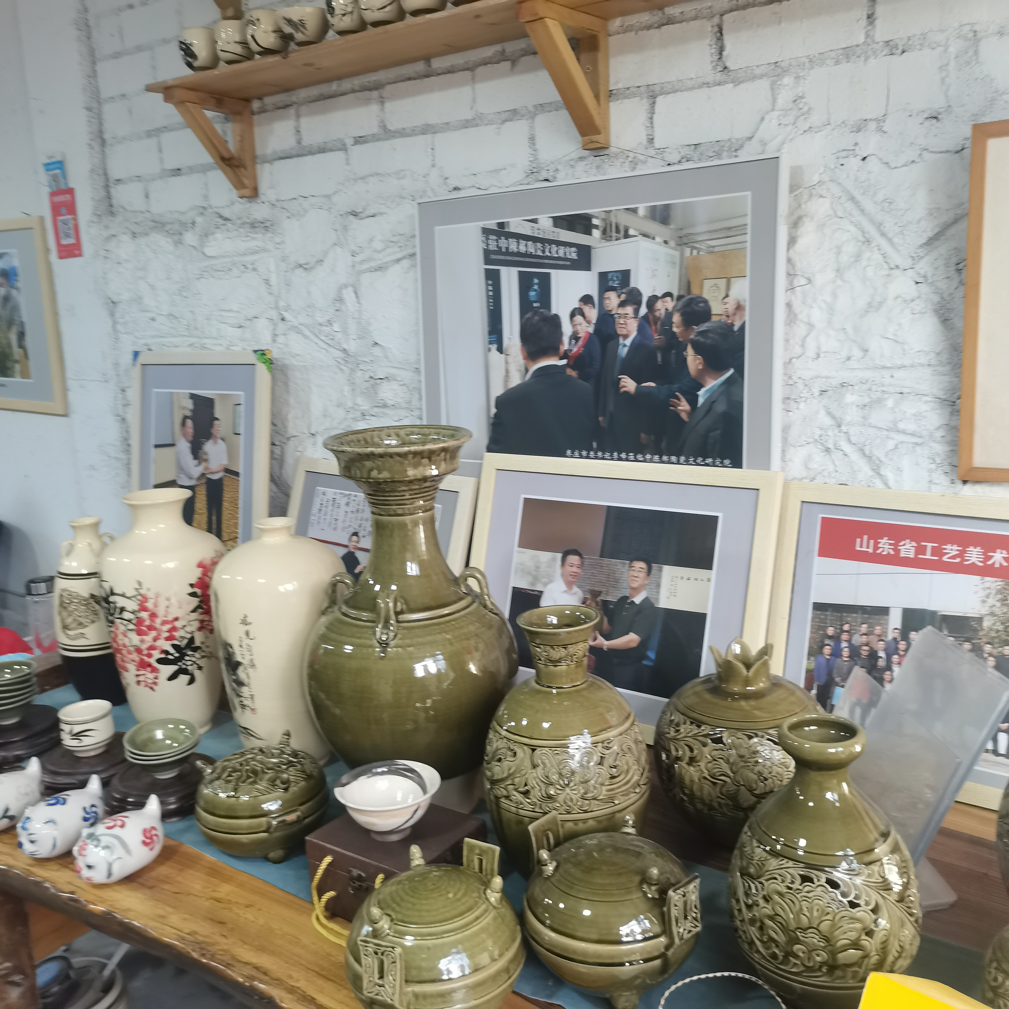 创投市场探访山东省枣庄市薛城区中陈郝古陶瓷传承人刘兵青瓷情怀