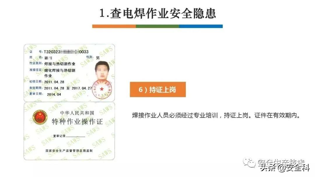 节前安全检查培训！附全套检查表