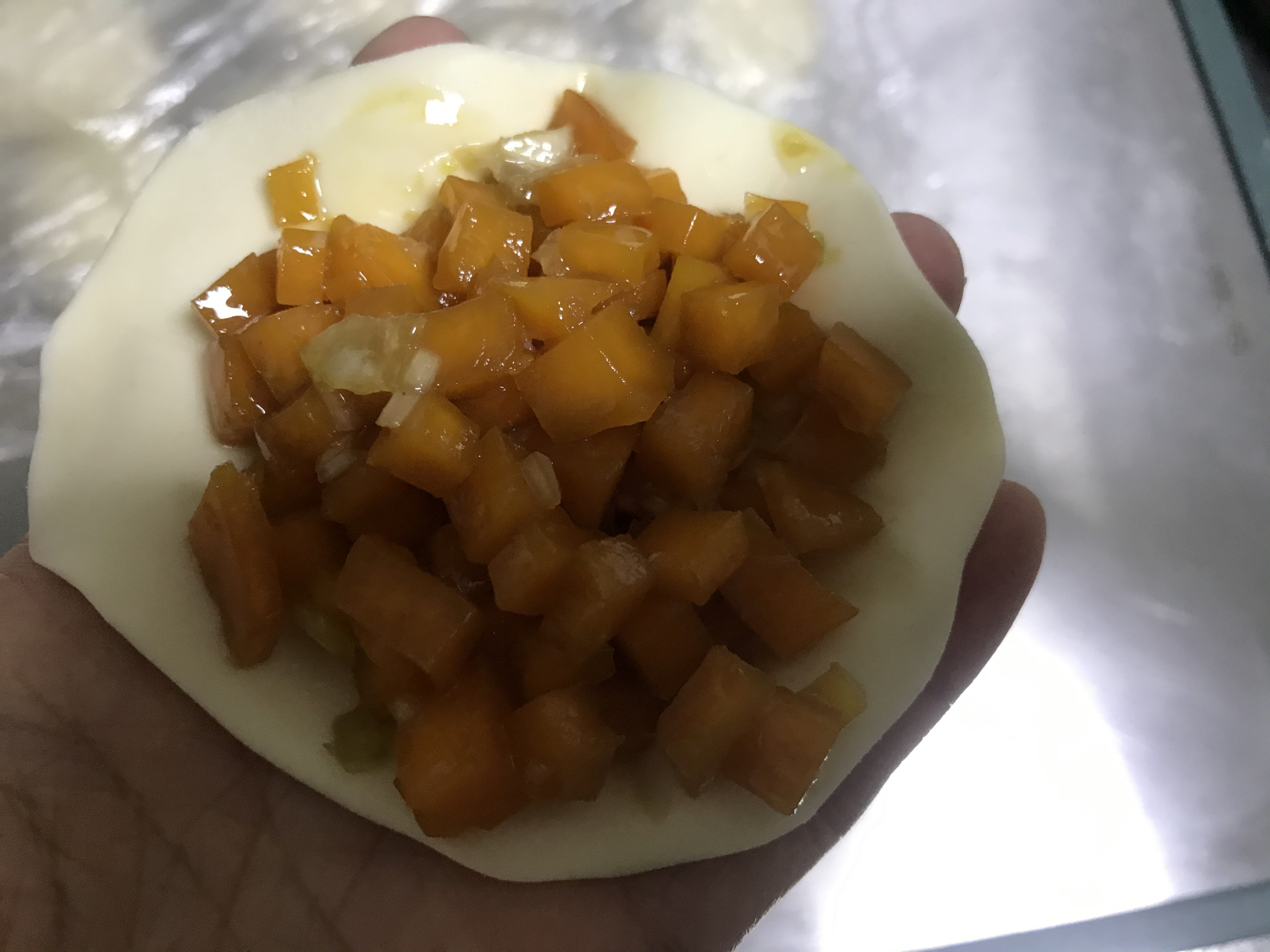 圖片[10]-【南瓜素餡包子】做法步驟圖 鮮嫩多汁 給肉不換-起舞食譜網