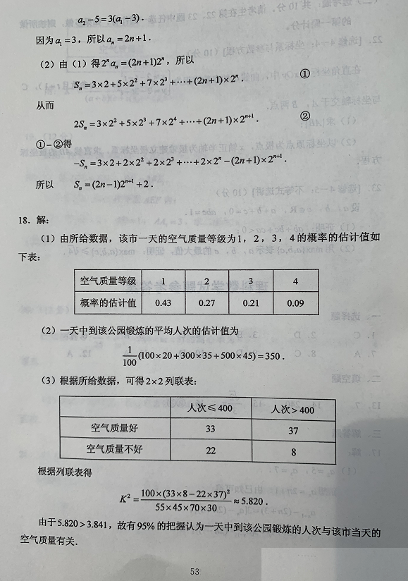 超清！2020年广西高考真题+答案！（文理全科汇总）