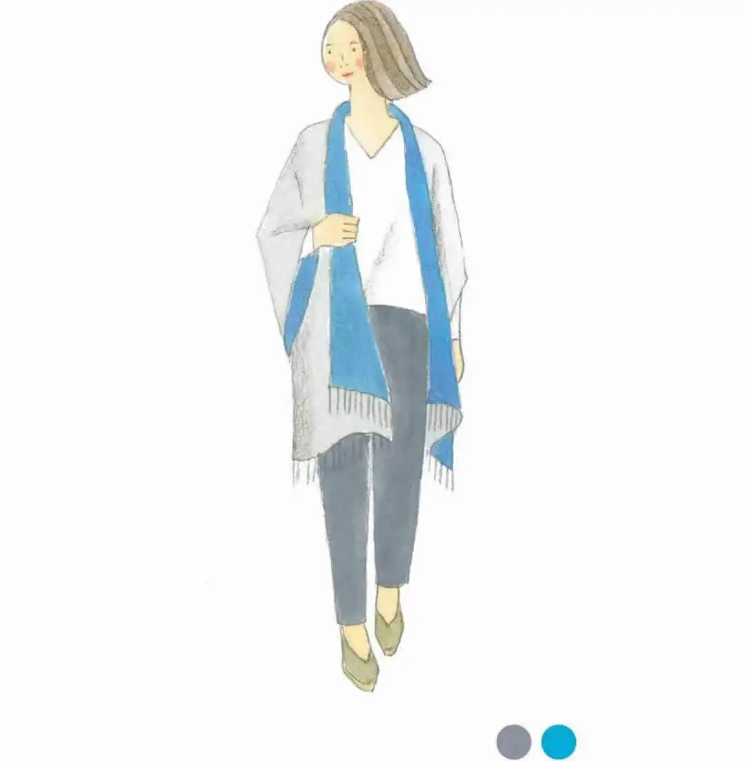 颜色搭配表及效果图片衣服（6类鲜艳色的高级配色示范）