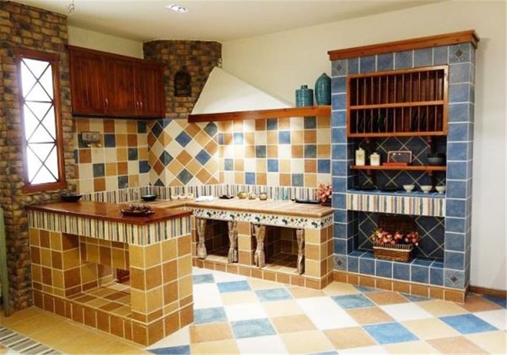 厨房砖砌橱柜值得做吗？有一说一：比起整体橱柜，它真有不少优点