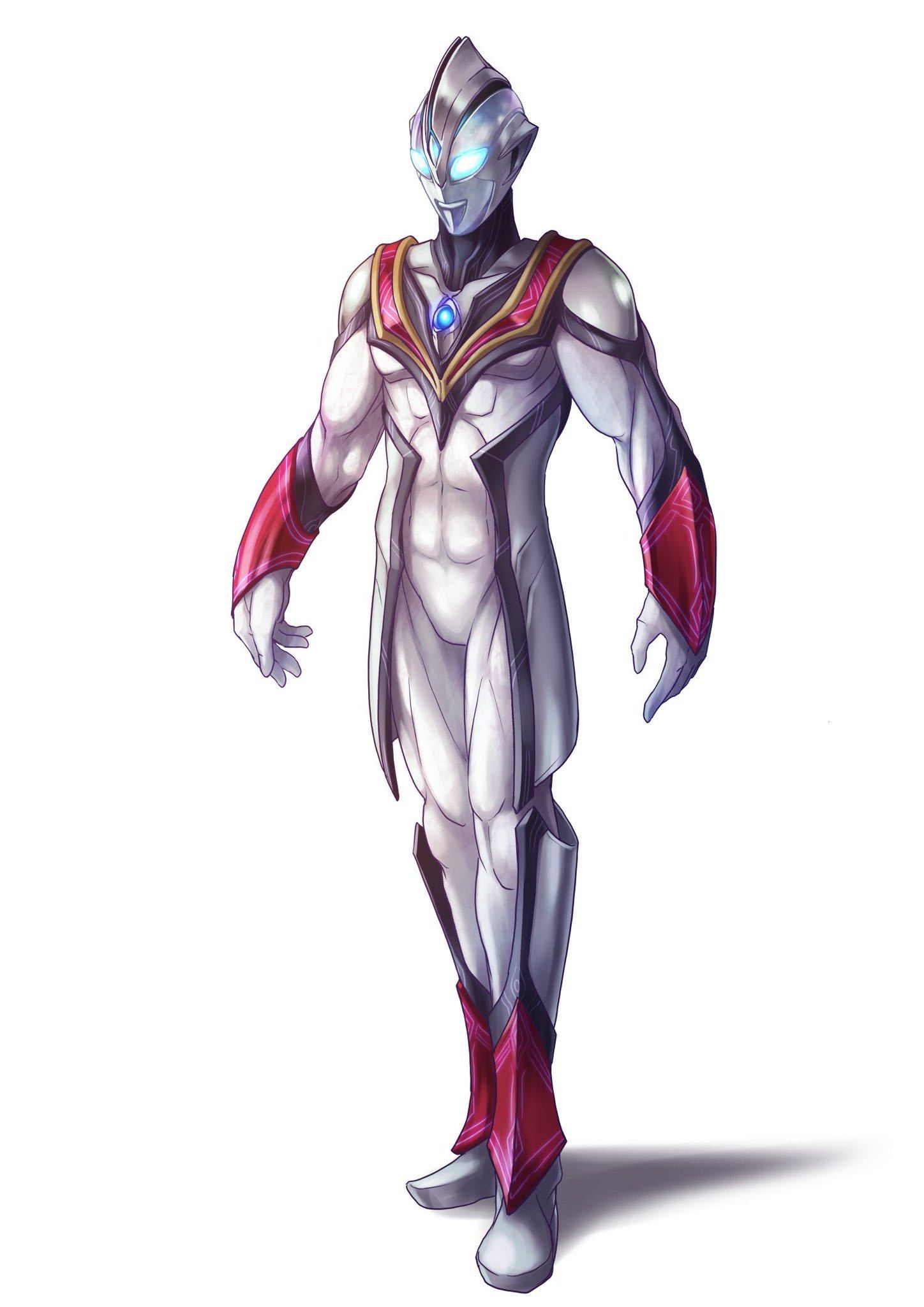 怎么画艾斯奥特曼(五个大神重新绘制的黑暗奥特曼,觉得邪恶迪迦和艾斯