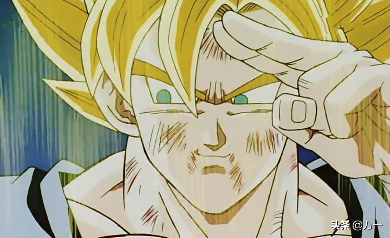 没错,这句话正是悟空在对战邪恶魔人布欧的最后时刻说的话.