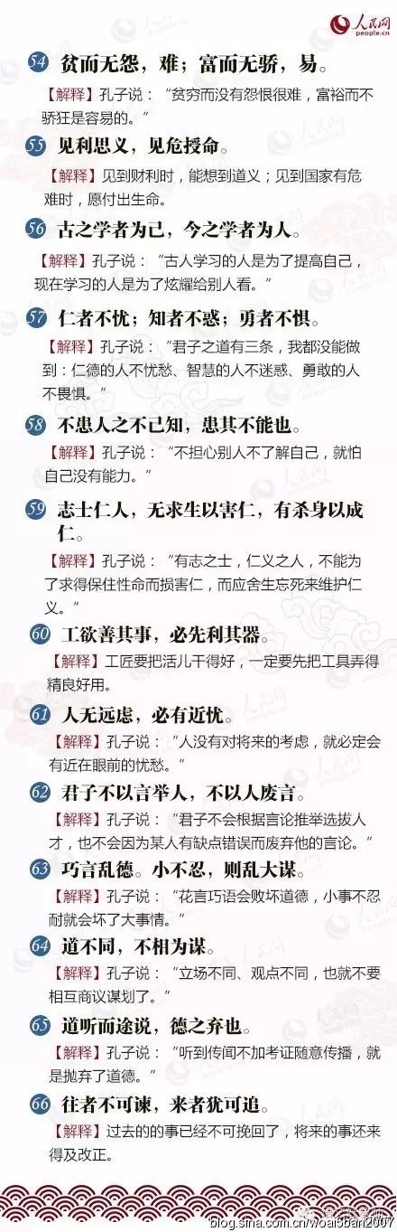 《论语》66句，开启智端，文化修养瞬间上一个档次