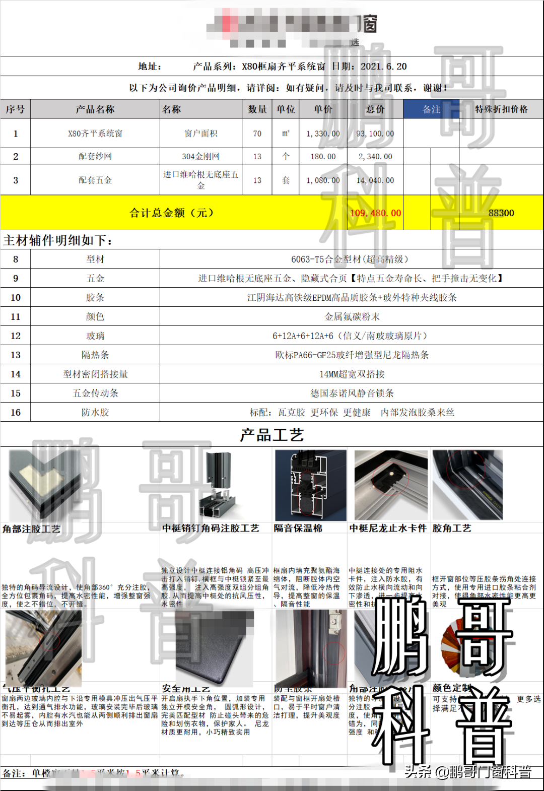 家装门窗价格/报价：价格如何指导选购？怎么算买的值？