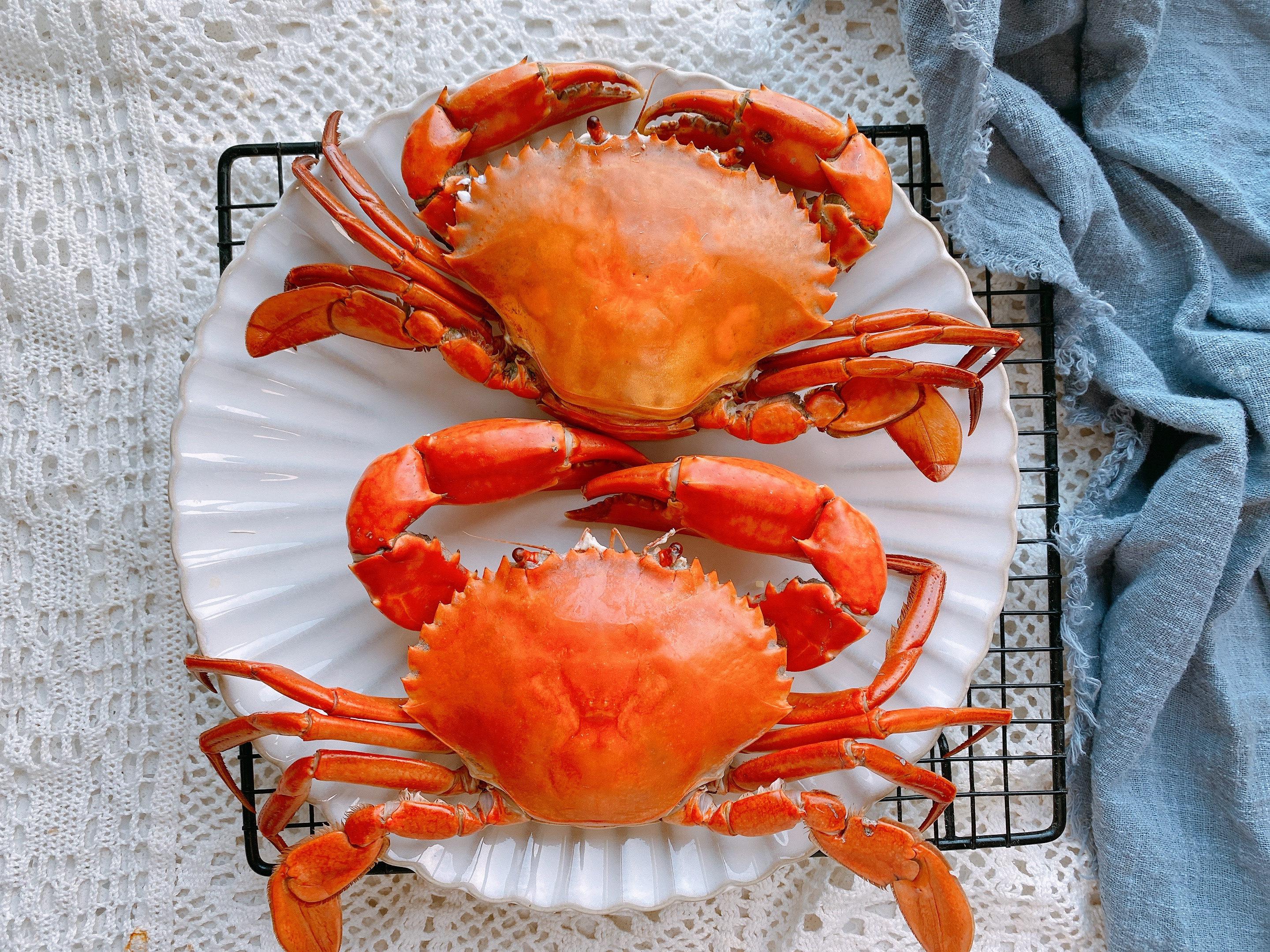 青蟹最好吃的做法,不破坏海鲜的鲜甜味,肉质细嫩,中秋做起来