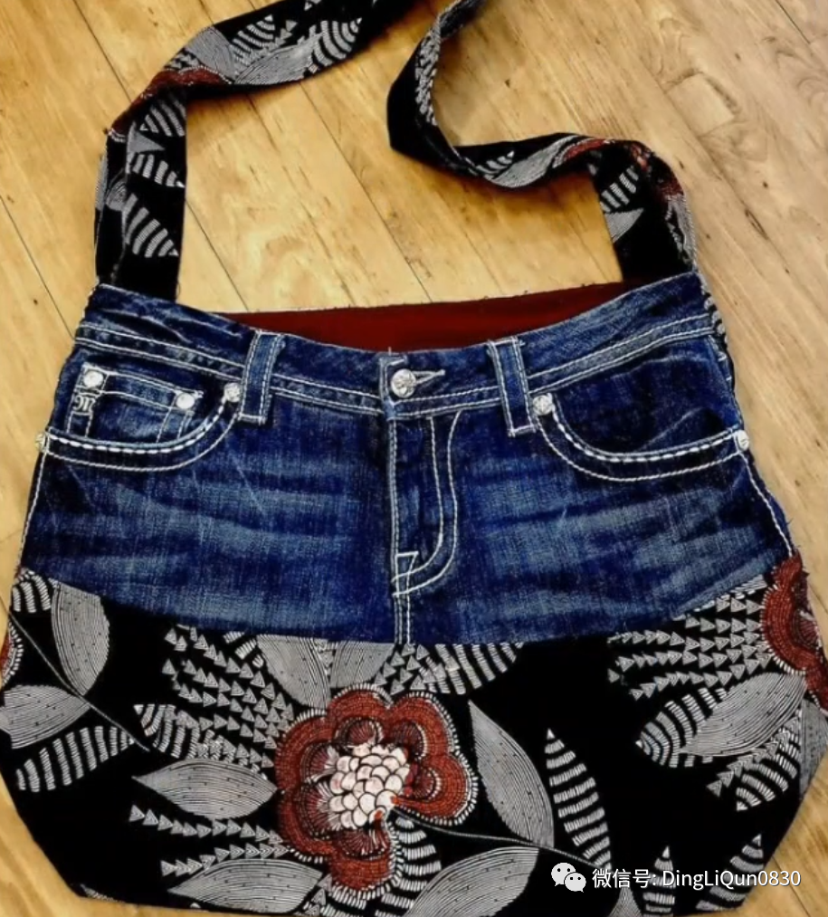 牛仔布包(「布艺作品」85款时尚的牛仔布包包休闲新系列)