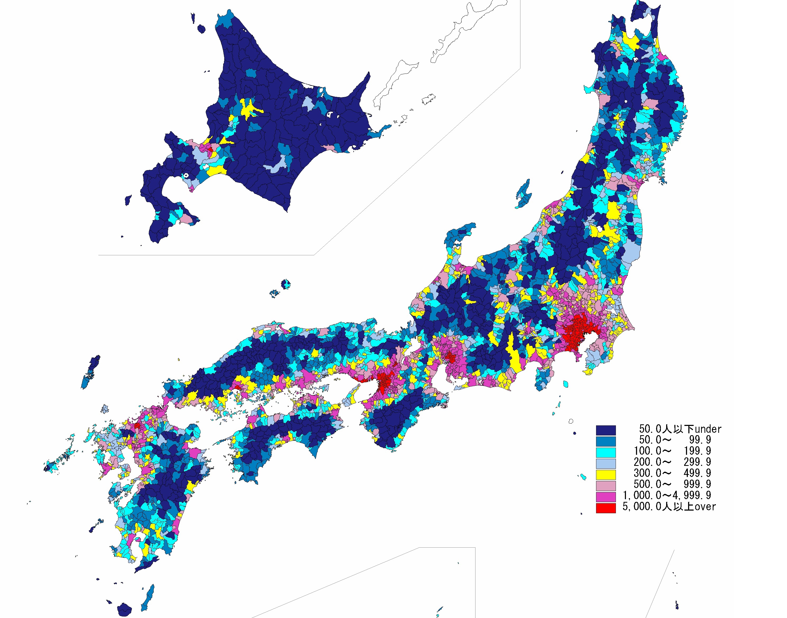 日本2019年总人口数是多少（日本人口历史数据）