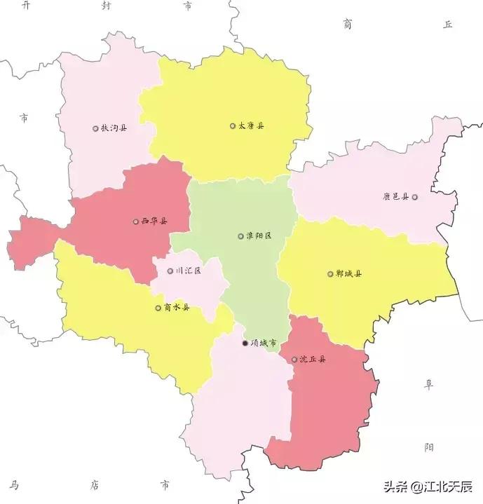 驻马店市各县地图全图图片