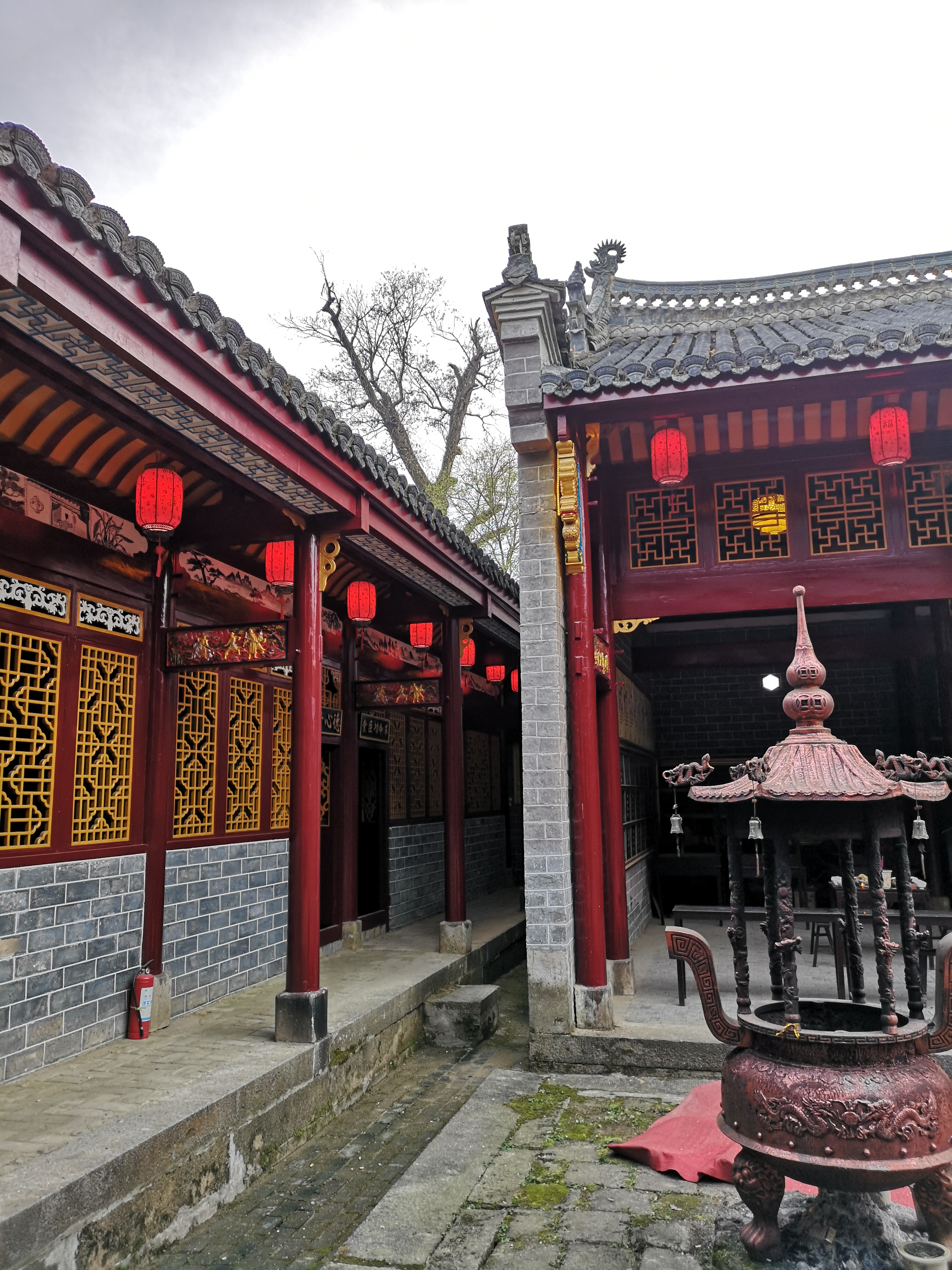 大别山皖西黄氏总祠——建于明代万历，已度四百冬春，高屋建瓴