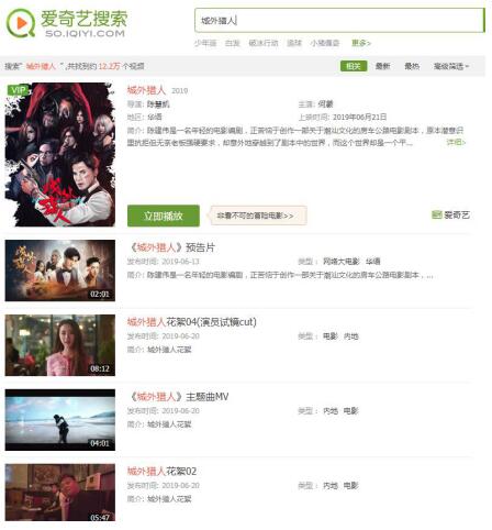 旅游动作喜剧《城外猎人》人气爆棚 口碑大逆袭引发爱奇艺大狂欢