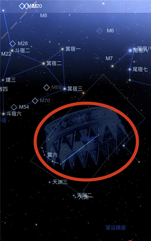 图文并茂谈二十八星宿之南斗六星与斗宿