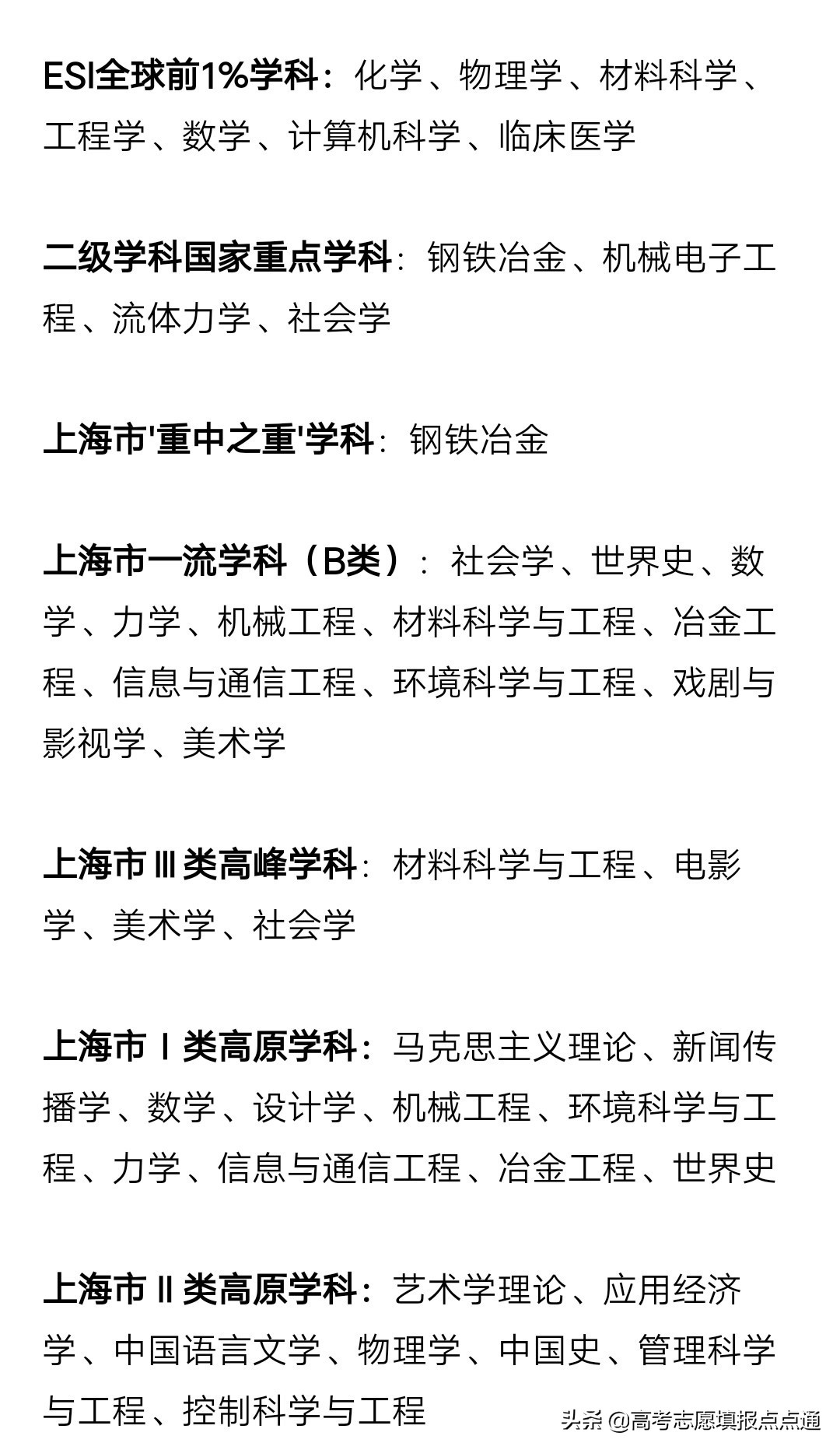 上海大学优势专业分析及2019、2018、2017年各省录取分数线