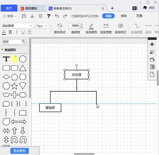 wps自动生成流程图干货