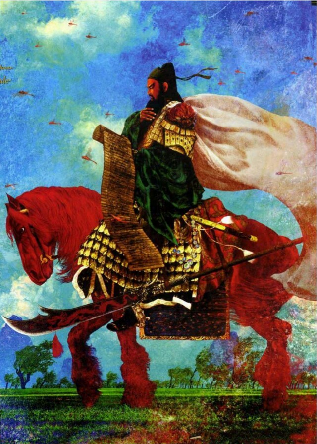 新水浒大刀关胜扮演者大刀阔斧水浒传