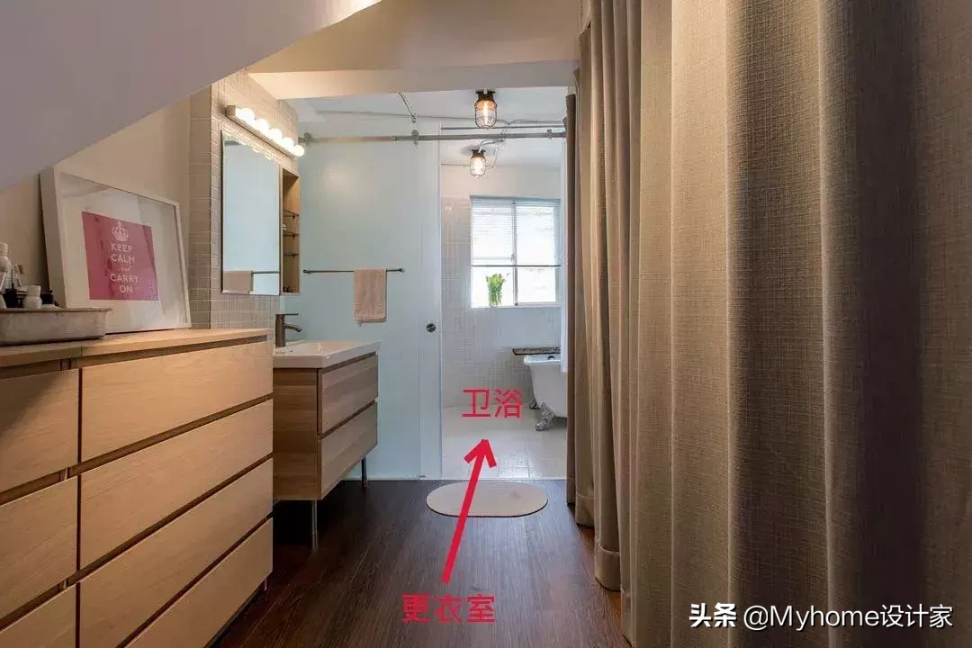 户型差能住吗?平面图拿来改!破解无用长走道,还多5倍大更衣室