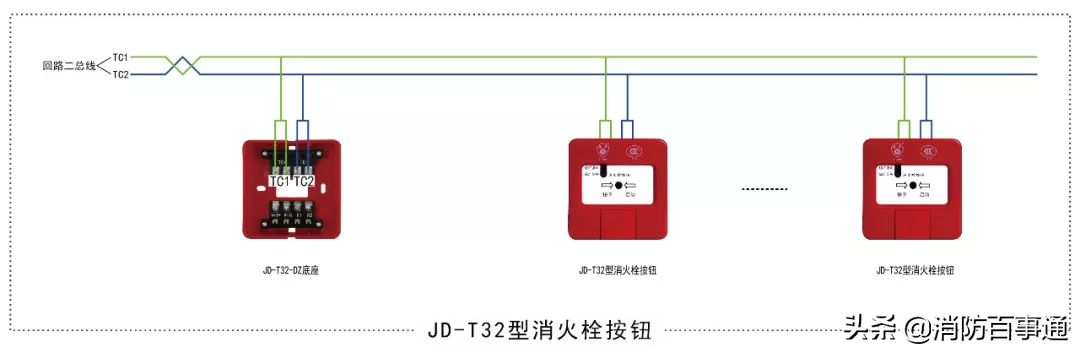 上海金盾5类火灾报警设备接线图