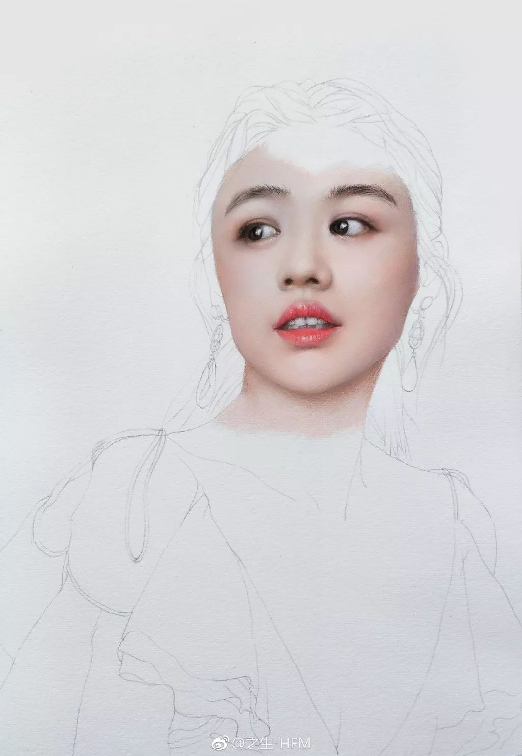 95后画了一组彩铅，绝了