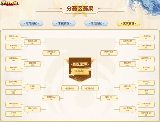 大话西游手游：热血战歌！大话无差别PK赛分区四强队伍诞生