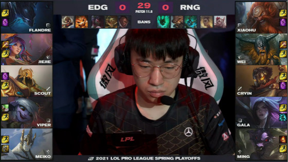 edg与rng今天比赛结果(LOL-LPL：RNG“复活成功”！RNG 3-2击败EDG成功挺进总决赛)