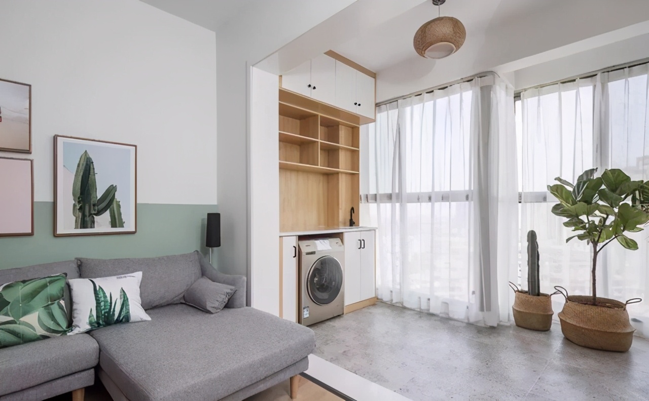 阳台只用来晾衣服？太可惜了，这样装修实用好几倍