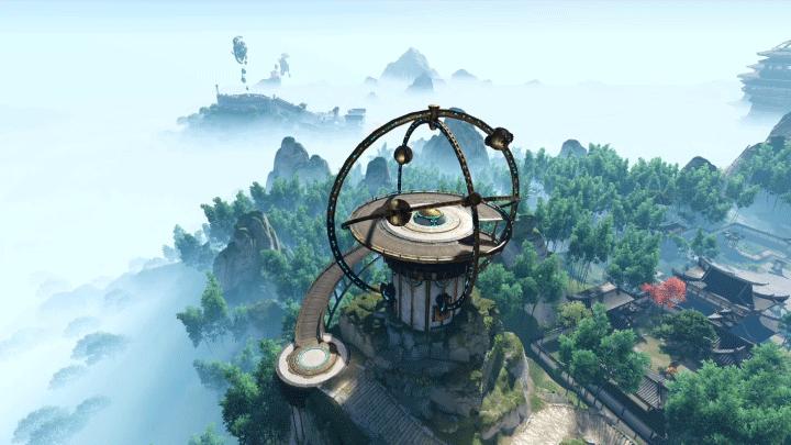 皇城初开书院幽幽,来《天谕》手游新地图畅享自得