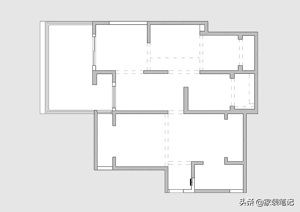 长沙夫妻的新家，买一层赠送一层，装成简美风，不仅温馨还很高级