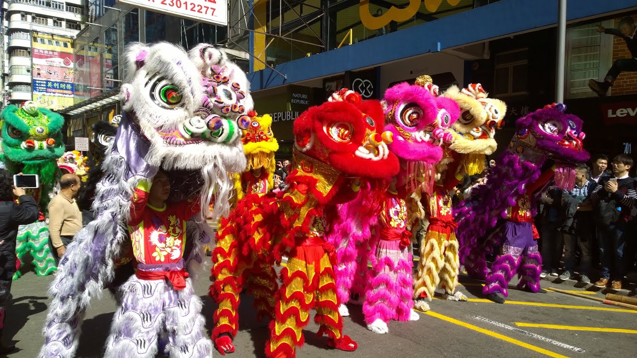 日本韩国也有舞狮?风格迥异,韩国"阴间狮",日本"狂躁狮"