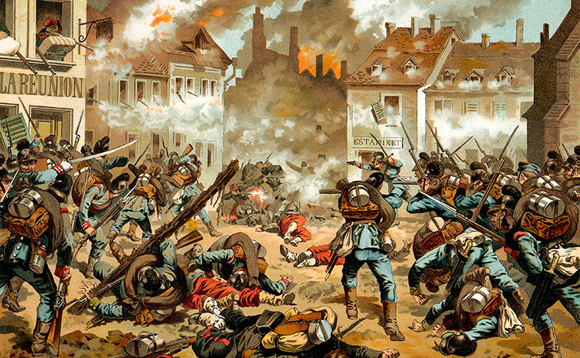 念头,同时他也是个忠诚的爱国者,对普法战争法国的战败感到痛心和失望