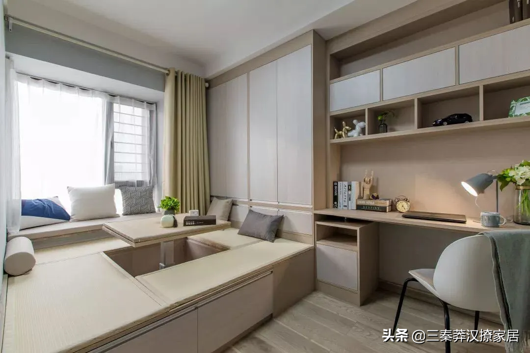 他打造的轻奢风，抓住了“轻装修，重装饰”的精髓，温馨极具质感
