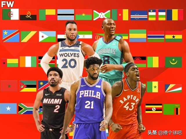 nba世界队是哪些国家(美媒排NBA6大洲最强阵容，亚洲南美凑一队，欧洲能挑战北美？)