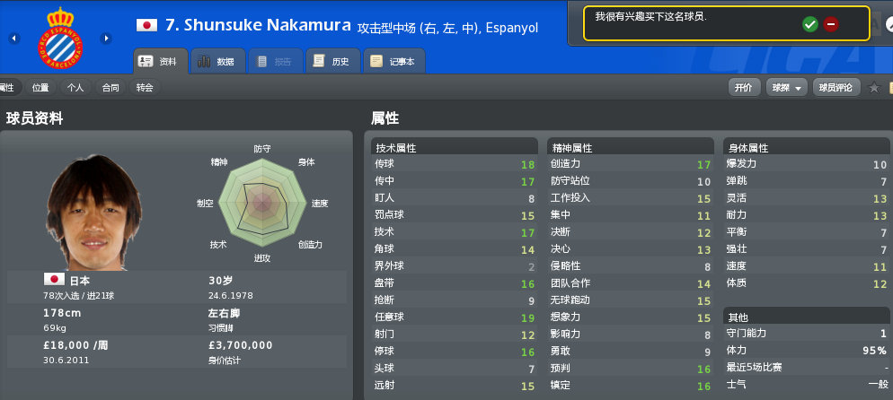 南非世界杯日本队阵容（「足坛掌故」中村俊辅-低调奢华的亚洲“妖刀”）