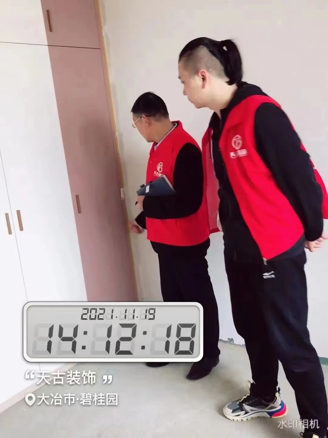 大冶天古装饰定期巡检，严控装修质量与进度