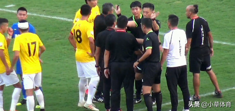 中乙回放app（中乙联赛爆发冲突！中间一度暂停5分钟，尾声阶段两队再次爆口角）