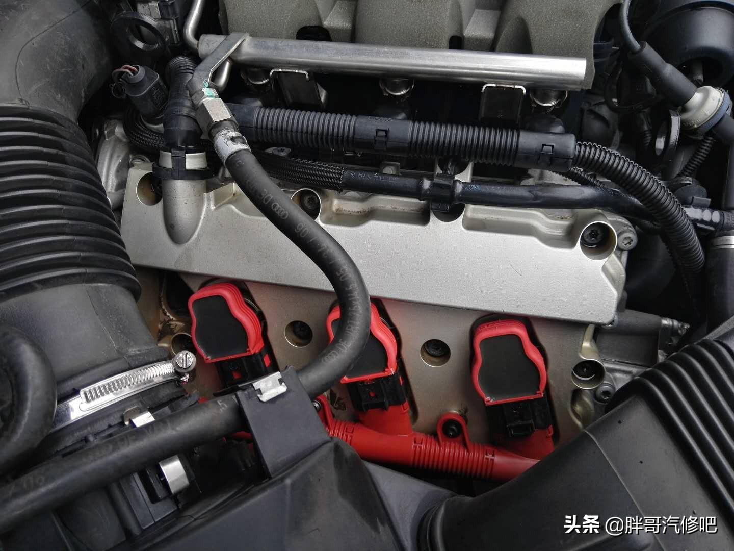 12年车龄23万公里奥迪A6L，2.4V6发动机全方位漏油维修