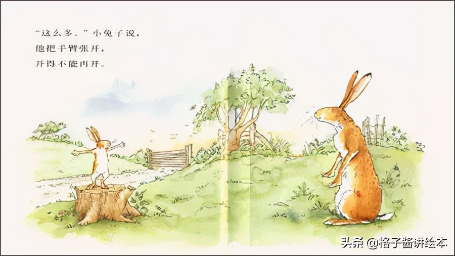 绘本故事推荐《猜猜我有多爱你》