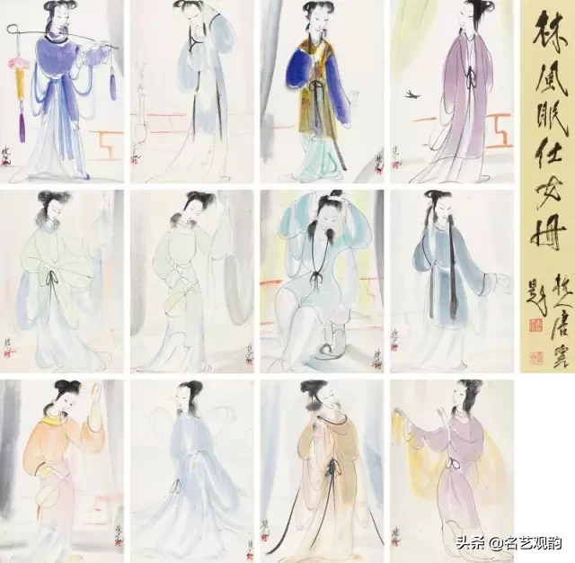 罕见！八位大师的书画册页