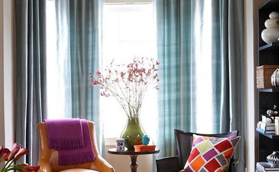 客厅窗帘装饰用什么颜色好窗帘装饰美不胜收