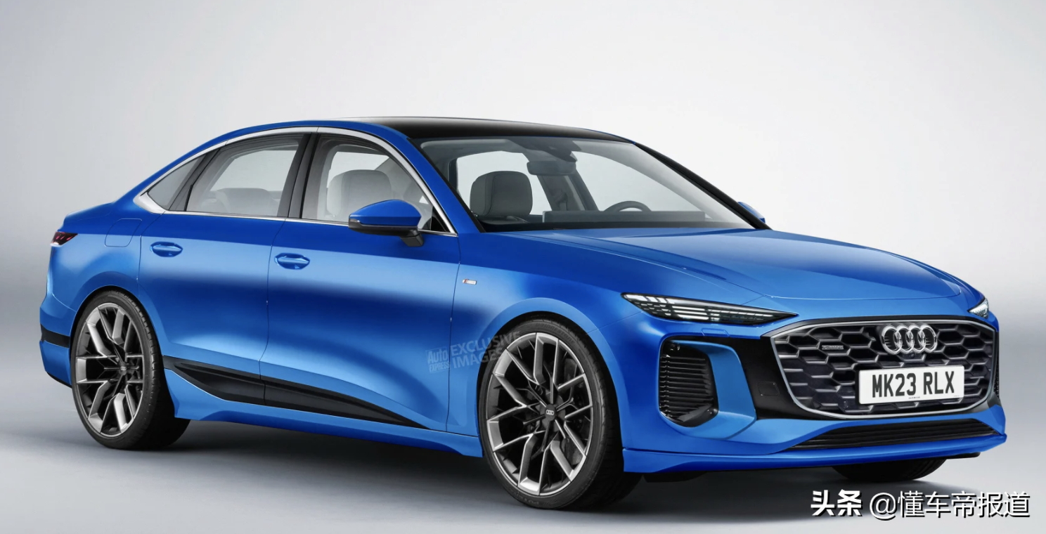 新车｜或2023年发布，全新奥迪A4效果图曝光，最后一代燃油车？