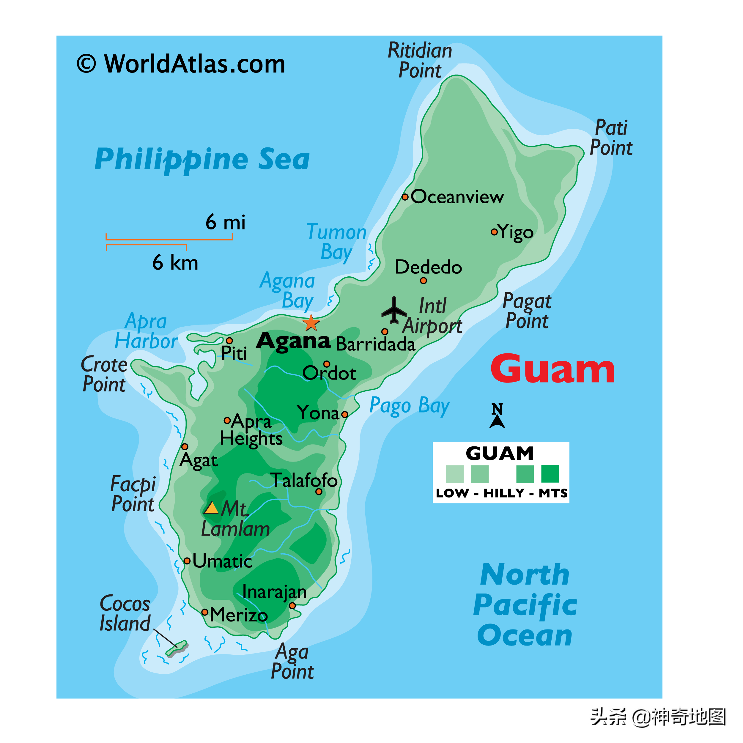 乱谈岛屿（44）关岛（Guam）“关岛快递”的收货地
