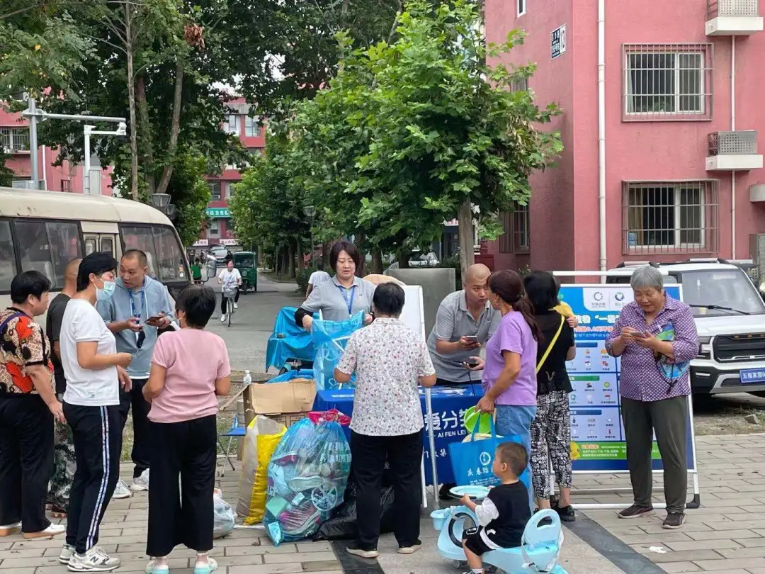 深度纪实｜20个细节看爱分类在沙河高教园的90天